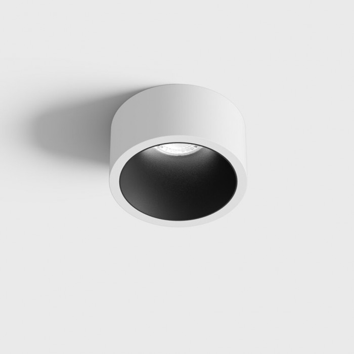 Точковий світильник LTX 01.2203.7.940.WH/BK Invisible Mini Out White/Black, 6.3 Вт, 640 лм, 4000K