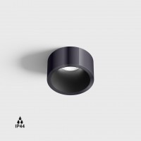 Світильник вбудований стельовий LTX INVISIBLE MINI OUT, D55mm, H58mm, LED 6.3W, 2700K, diamond black/чорний (01.2203.7.927.DB/BK)