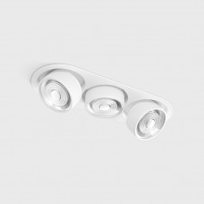 Світильник вбудований стельовий LTX SOL IN MINI X3, L301mm, W111mm, H50mm, LED 3x7W, 3000K, білий/білий (01.7523.21.930.WH/WHG)