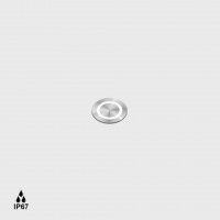 Светильник встроенный LTX UPP28, D28mm, H50mm, LED 0.5W, 3000К, нержавеющая сталь (08.3844.R1.930.SS)