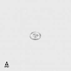 Светильник встроенный LTX UPP28, D28mm, H50mm, LED 0.5W, 3000К, нержавеющая сталь (08.3844.R1.930.SS)