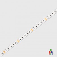 Светодиодная гибкая RGB лента. L5000mm, w8mm, h1.5mm, 11W/m, 24V, цена по м.п. (11.24.120.11.20.050.RGB)