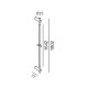 Накладной светильник LTX STRAW, L1802mm, D15mm, sp77mm, LED 15W, 3000К, 48V, черный (10.1518.15.930.BK)