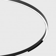 Світильник лінійний LTX IN_RING FLEXY LINEA, L5000mm, W25mm, H19mm, LED 62W, 3000К, опал/чорний (09.4850.62.930.WH)