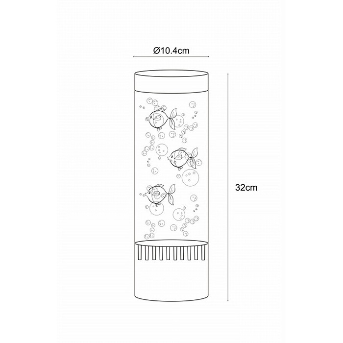 Настільна лампа Zuma Line 89245 AQUA