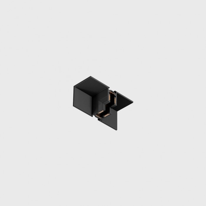 З'єднувач вбудований PICO_LINE CORNER R IN, L50mm, W20mm, H15mm, чорний (16.R90IN.BK)