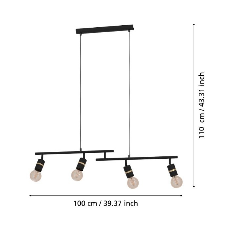 Підвісний світильник Eglo 900177 LURONE pendant light