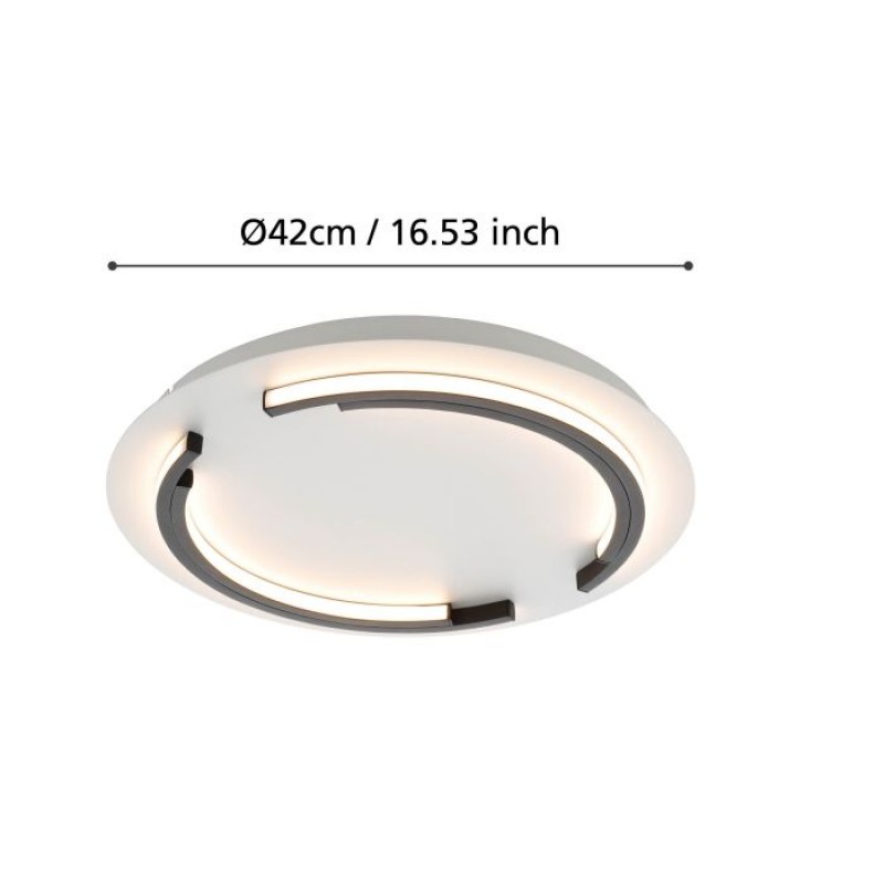 Люстра - Eglo 900328 ZAMPOTE ceiling light, 25 Вт, 3400 лм, 3000К