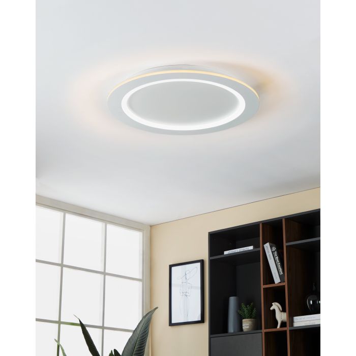 Потолочный светильник Eglo 900487 PADROGIANO-Z ceiling light, 35 Вт, 4600 лм, 2700К-6500К, RGB Потолочный светильник Eglo 900487 PADROGIANO-Z ceiling light, 35 Вт, 4600 лм, 2700К-6500К, RGB