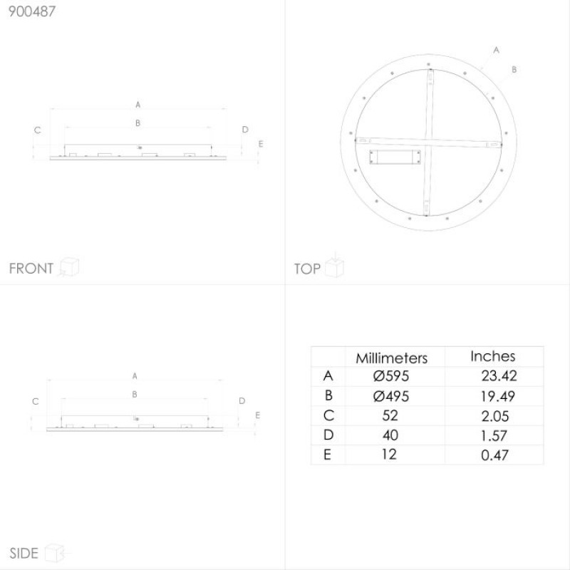 Стельовий світильник Eglo 900487 PADROGIANO-Z ceiling light, 35 Вт, 4600 лм, 2700К-6500К, RGB
