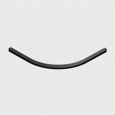 Накладний радіальний кут PICO_LINE ARC S, R150mm, 250x250mm, H15mm, чорний (16.SC15.BK)