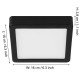 Потолочный светильник Eglo 900586 FUEVA 5 surface-mounted light, 11 Вт, 1350 лм, 3000К