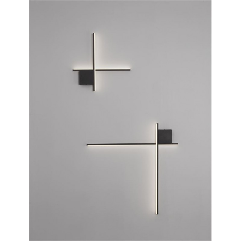 Настенный светильник Nova Luce 9006084 Cross, 15 Вт, 880 лм, 2700К