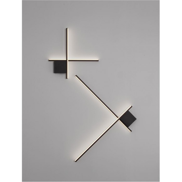 Настенный светильник Nova Luce 9006084 Cross, 15 Вт, 880 лм, 2700К