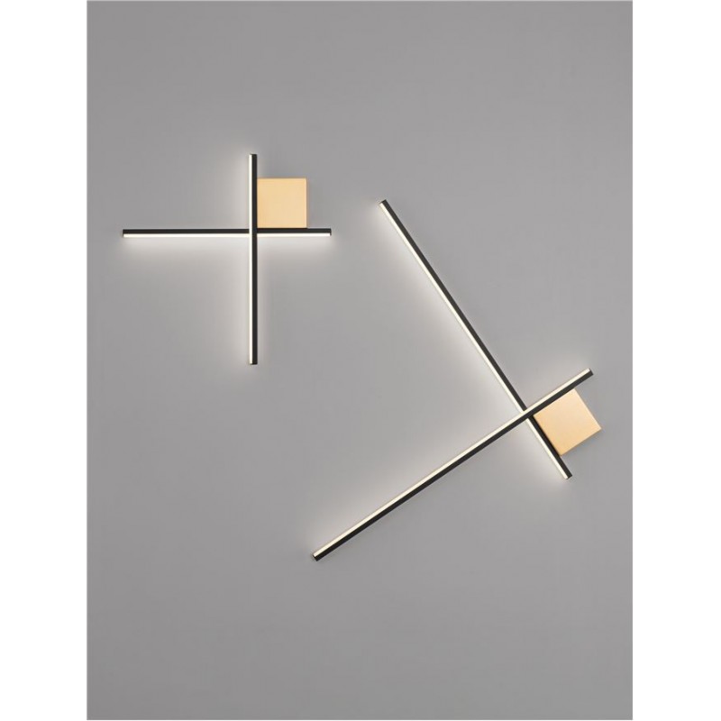 Настенный светильник Nova Luce 9006085 Cross, 15 Вт, 880 лм, 3000К