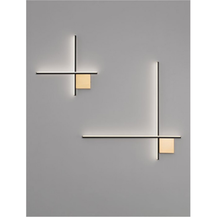Настенный светильник Nova Luce 9006085 Cross, 15 Вт, 880 лм, 3000К