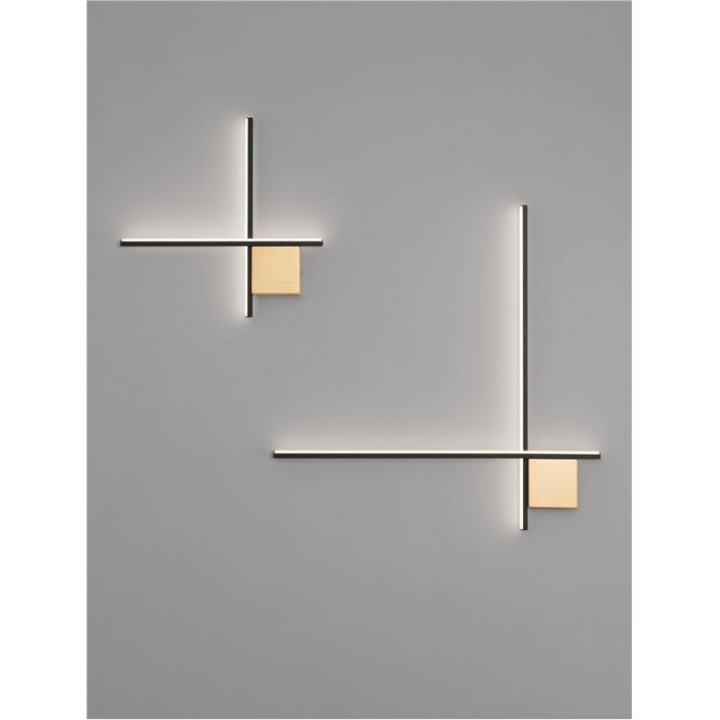 Настенный светильник Nova Luce 9006085 Cross, 15 Вт, 880 лм, 3000К