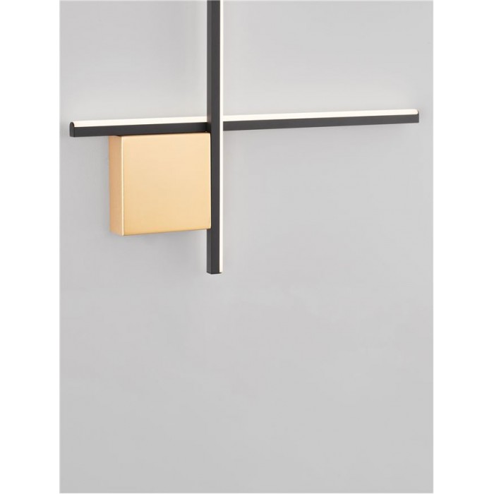 Настенный светильник Nova Luce 9006085 Cross, 15 Вт, 880 лм, 3000К