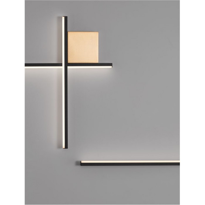 Настенный светильник Nova Luce 9006085 Cross, 15 Вт, 880 лм, 3000К