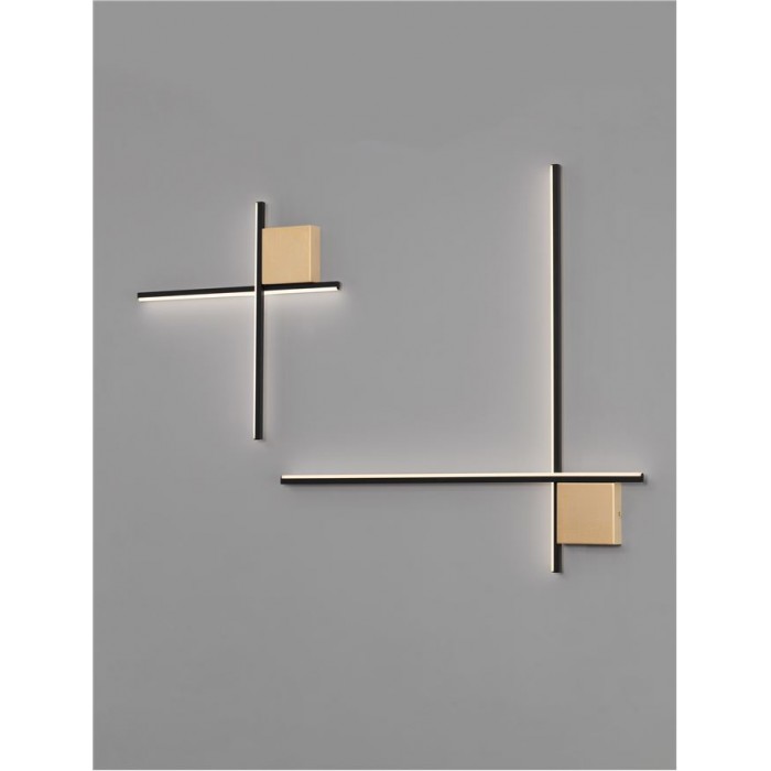 Настенный светильник Nova Luce 9006085 Cross, 15 Вт, 880 лм, 3000К