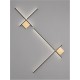 Настенный светильник Nova Luce 9006085 Cross, 15 Вт, 880 лм, 3000К
