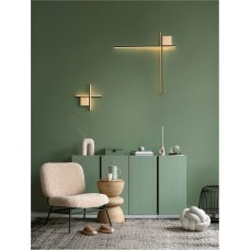 Настенный светильник Nova Luce 9006087 Cross, 20 Вт, 1359 лм, 3000К
