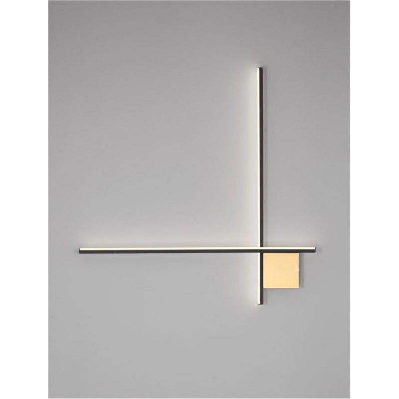 Настенный светильник Nova Luce 9006087 Cross, 20 Вт, 1359 лм, 3000К