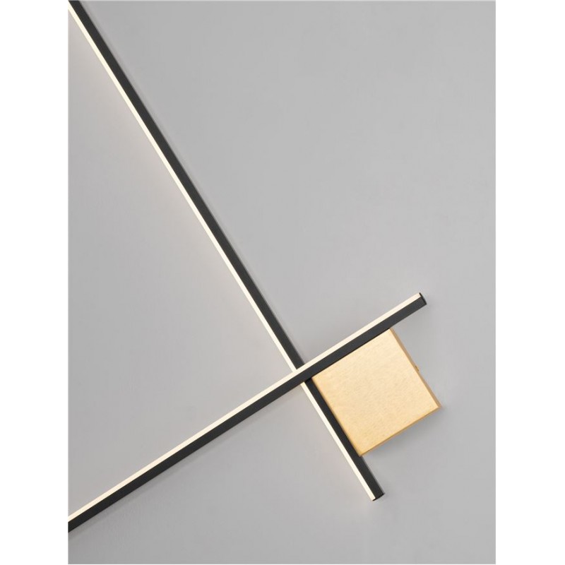Настенный светильник Nova Luce 9006087 Cross, 20 Вт, 1359 лм, 3000К