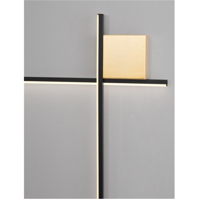 Настенный светильник Nova Luce 9006087 Cross, 20 Вт, 1359 лм, 3000К