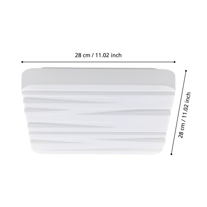 Стельовий світильник Eglo 900609 FERENTINO ceiling light, 10 Вт, 1100 лм, 3000К