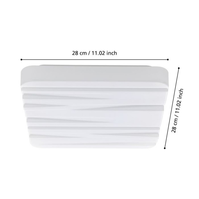 Стельовий світильник Eglo 900609 FERENTINO ceiling light, 10 Вт, 1100 лм, 3000К