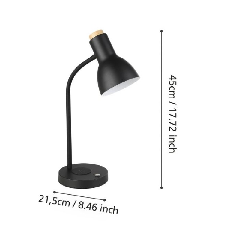 Настольная лампа Eglo 900628 VERADAL-QI table light, 5.5 Вт, 720 лм, 3000К
