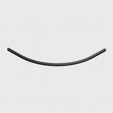 Накладний радіальний кут PICO_LINE ARC S, R300mm, 400x400mm, H15mm, чорний (16.SC30.BK)