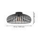 Люстра Eglo 900721 MOGANO 3 ceiling light