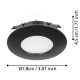 Точковий світильник Eglo 900744 PINEDA recessed light (набор из 3 шт), 4.9 Вт, 360 лм, 3000К
