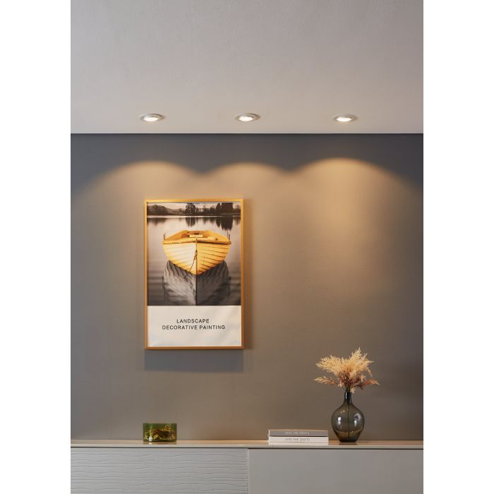 Точечный светильник Eglo 900745 SALICETO recessed light (набор из 3 шт), 6 Вт, 450 лм, 2700К