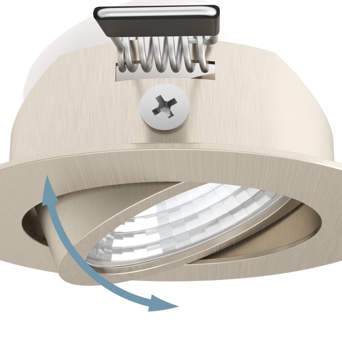 Точечный светильник Eglo 900746 SALICETO recessed light (набор из 3 шт), 6 Вт, 450 лм, 2700К