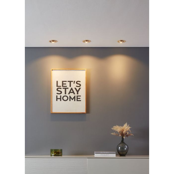 Точечный светильник Eglo 900746 SALICETO recessed light (набор из 3 шт), 6 Вт, 450 лм, 2700К