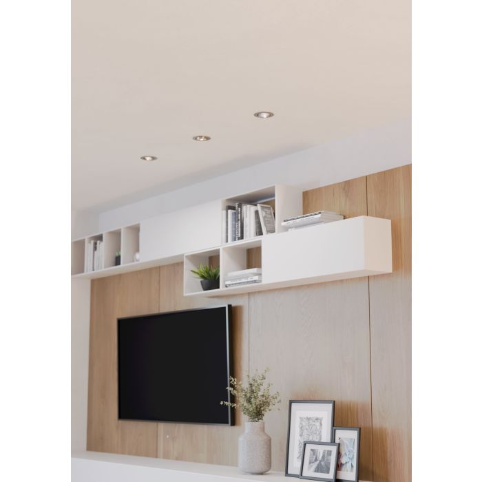 Точечный светильник Eglo 900746 SALICETO recessed light (набор из 3 шт), 6 Вт, 450 лм, 2700К