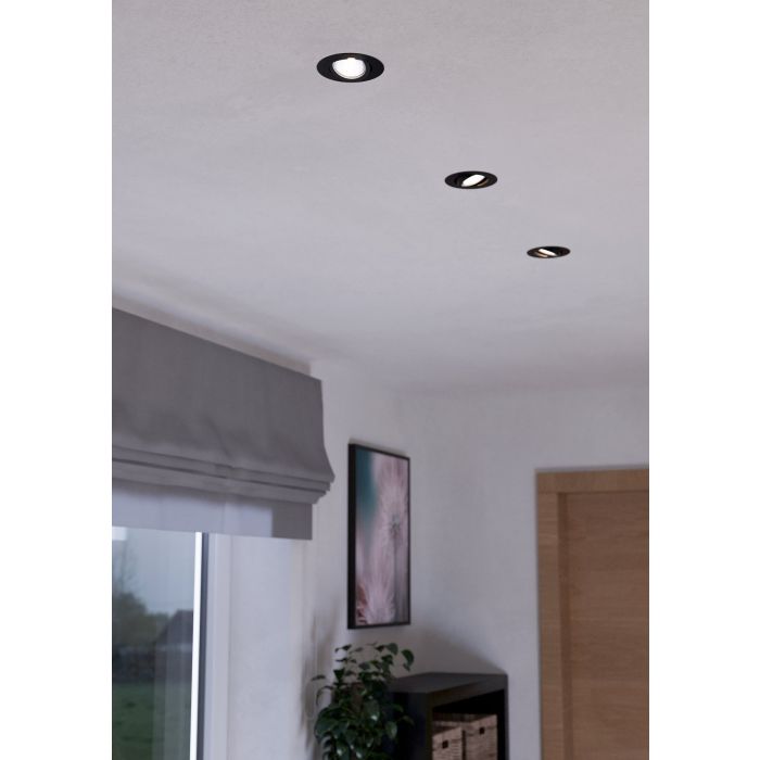 Точечный светильник Eglo 900747 SALICETO recessed light (набор из 3 шт), 6 Вт, 450 лм, 2700К