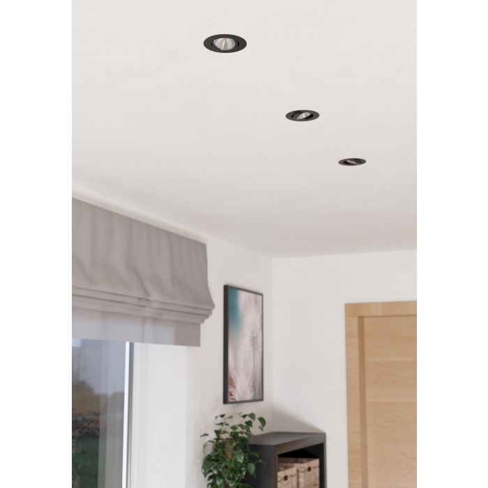 Точечный светильник Eglo 900747 SALICETO recessed light (набор из 3 шт), 6 Вт, 450 лм, 2700К