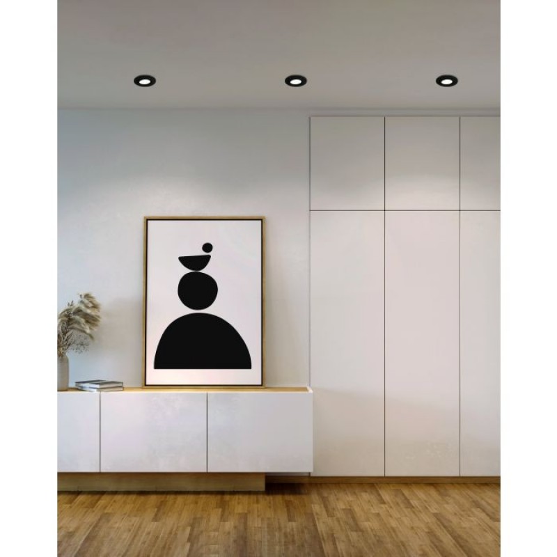 Точковий світильник Eglo 900749 PINEDA recessed light (набор из 3 шт), 5.5 Вт, 360 лм, 3000К