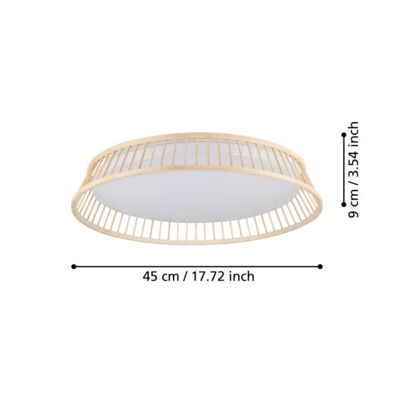 Люстра - Eglo 900797 LUPPINERIA ceiling light, 20 Вт, 2400 лм, 3000К