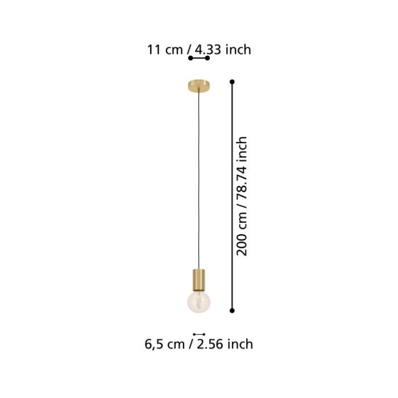 Підвісний світильник Eglo 900799 POZUETA 1 pendant light