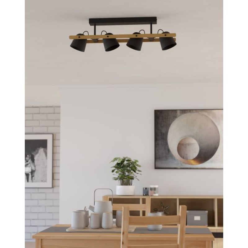 Люстра Eglo 900882 HORNWOOD-Z ceiling light, 3.7 Вт, 2200 лм, 2700К-6500К, RGB