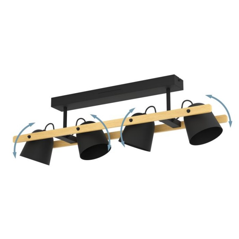 Люстра Eglo 900882 HORNWOOD-Z ceiling light, 3.7 Вт, 2200 лм, 2700К-6500К, RGB
