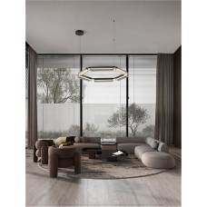 Підвісний світильник Nova Luce 9009131 Apnea, 61 Вт, 6646 лм, 3000К