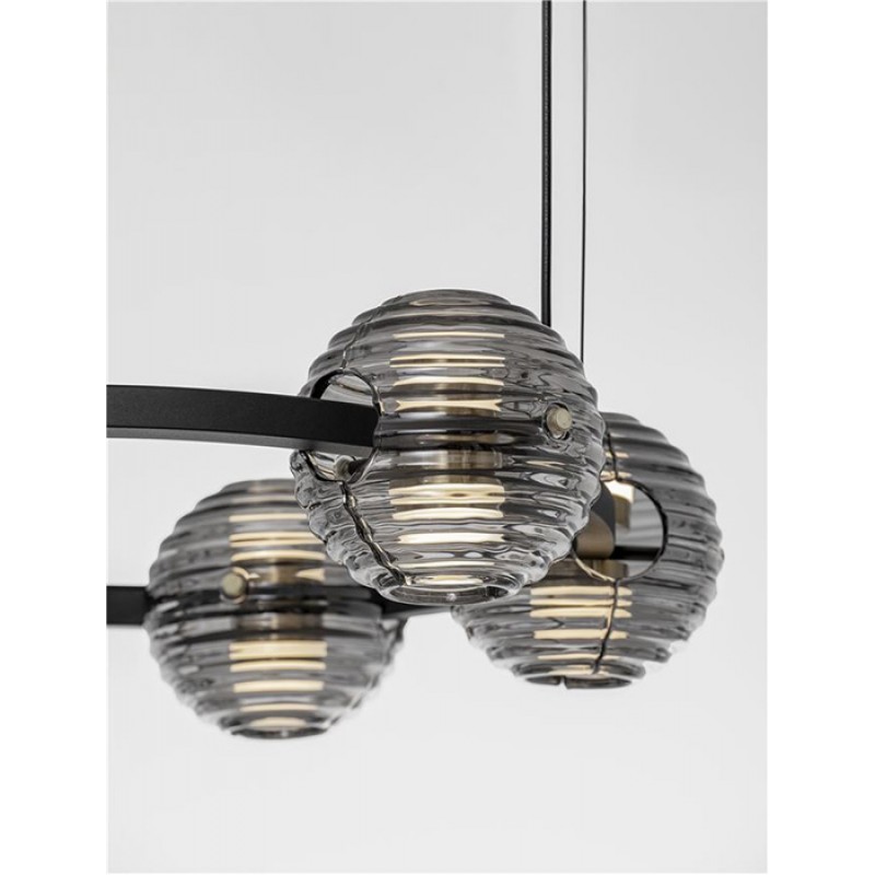 Люстра Nova Luce 9009135 Las, 60 Вт, 6087 лм, 3000К