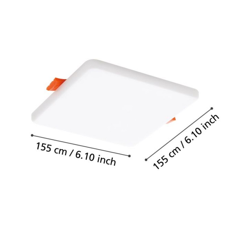 Точечный светильник Eglo 900968 RAPITA recessed light, 11.5 Вт, 1550 лм, 3000К