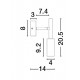 Спот - Nova Luce 9010232 Joy, 7 Вт, 667 лм, 3000К